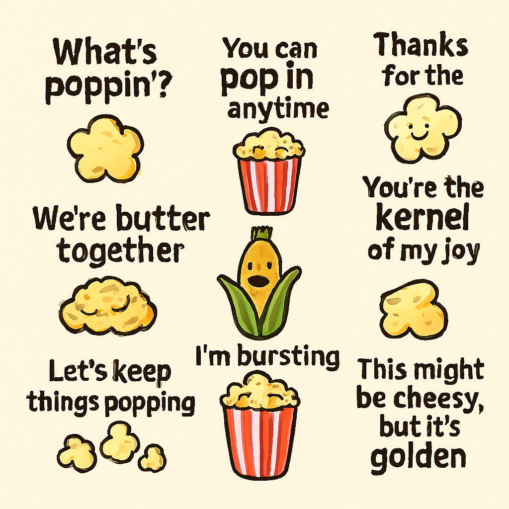 popcorn puns